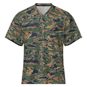 Tiger Stripe Volcanic Ember CAMO Unisex American Football Jersey - 2XS