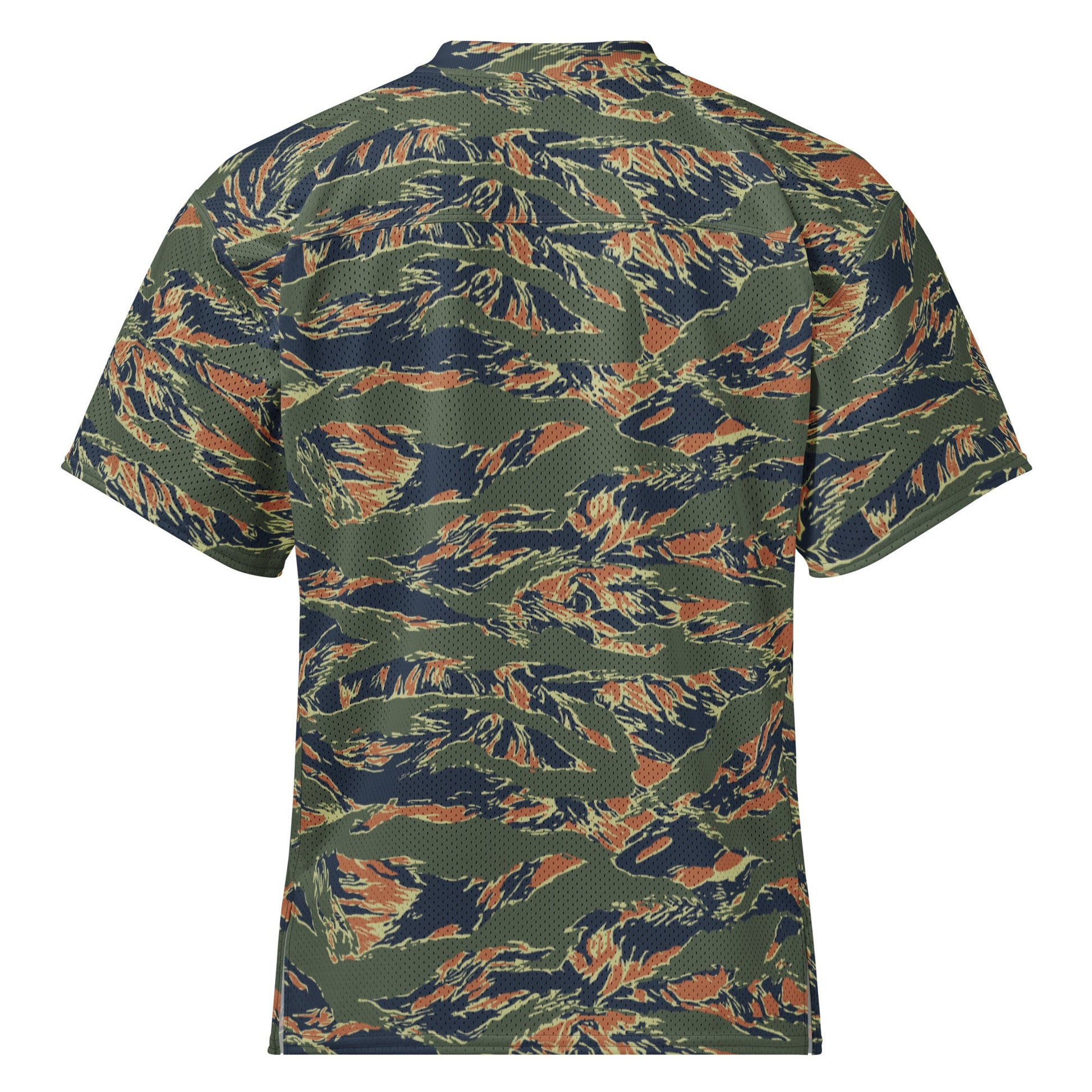 Equador Tiger Stripe Orange CAMO Unisex American Football Jersey