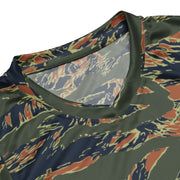 Tiger Stripe Volcanic Ember CAMO Unisex Basketball Jersey