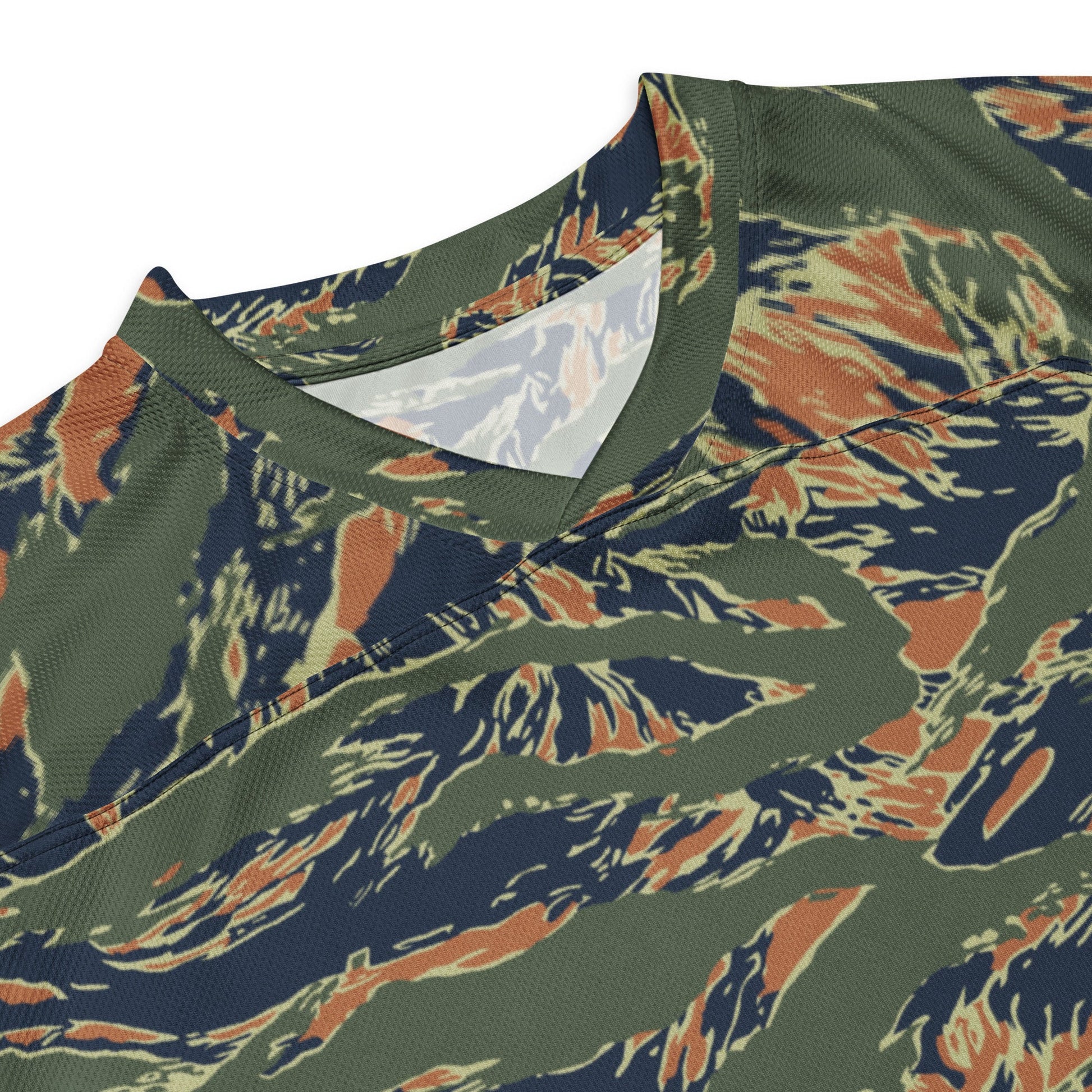 Equador Tiger Stripe Orange CAMO Unisex Hockey Fan Jersey