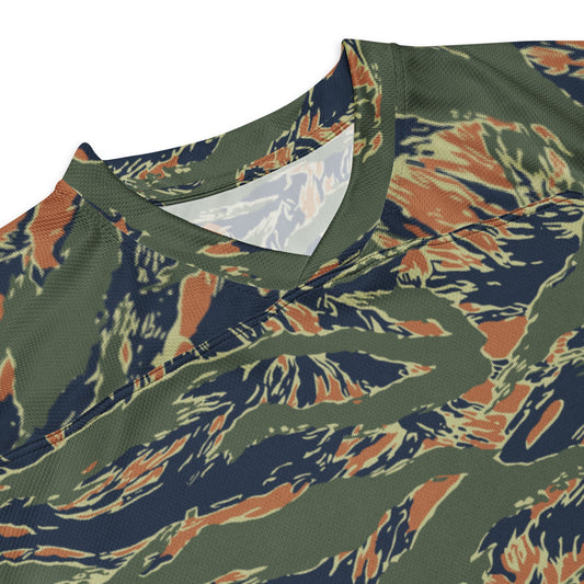 Equador Tiger Stripe Orange CAMO Unisex Hockey Fan Jersey