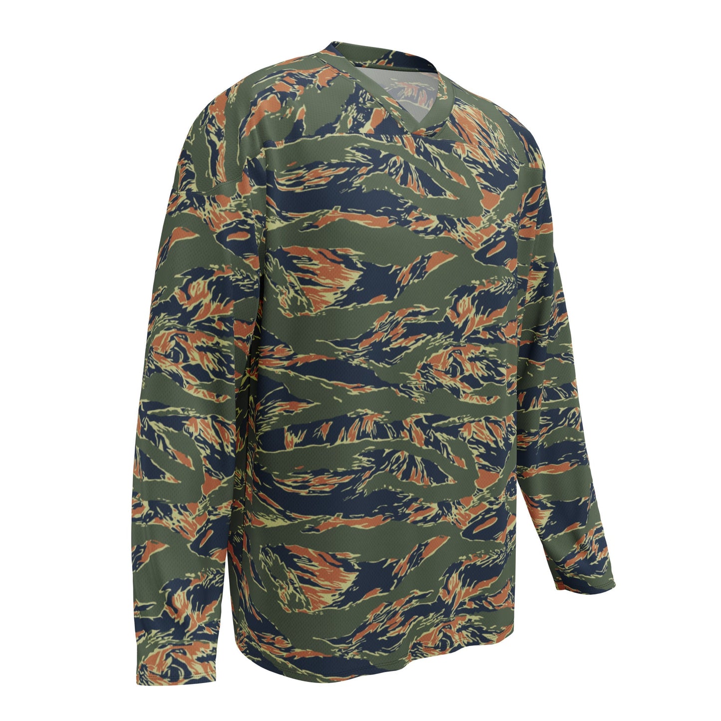 Equador Tiger Stripe Orange CAMO Unisex Hockey Fan Jersey