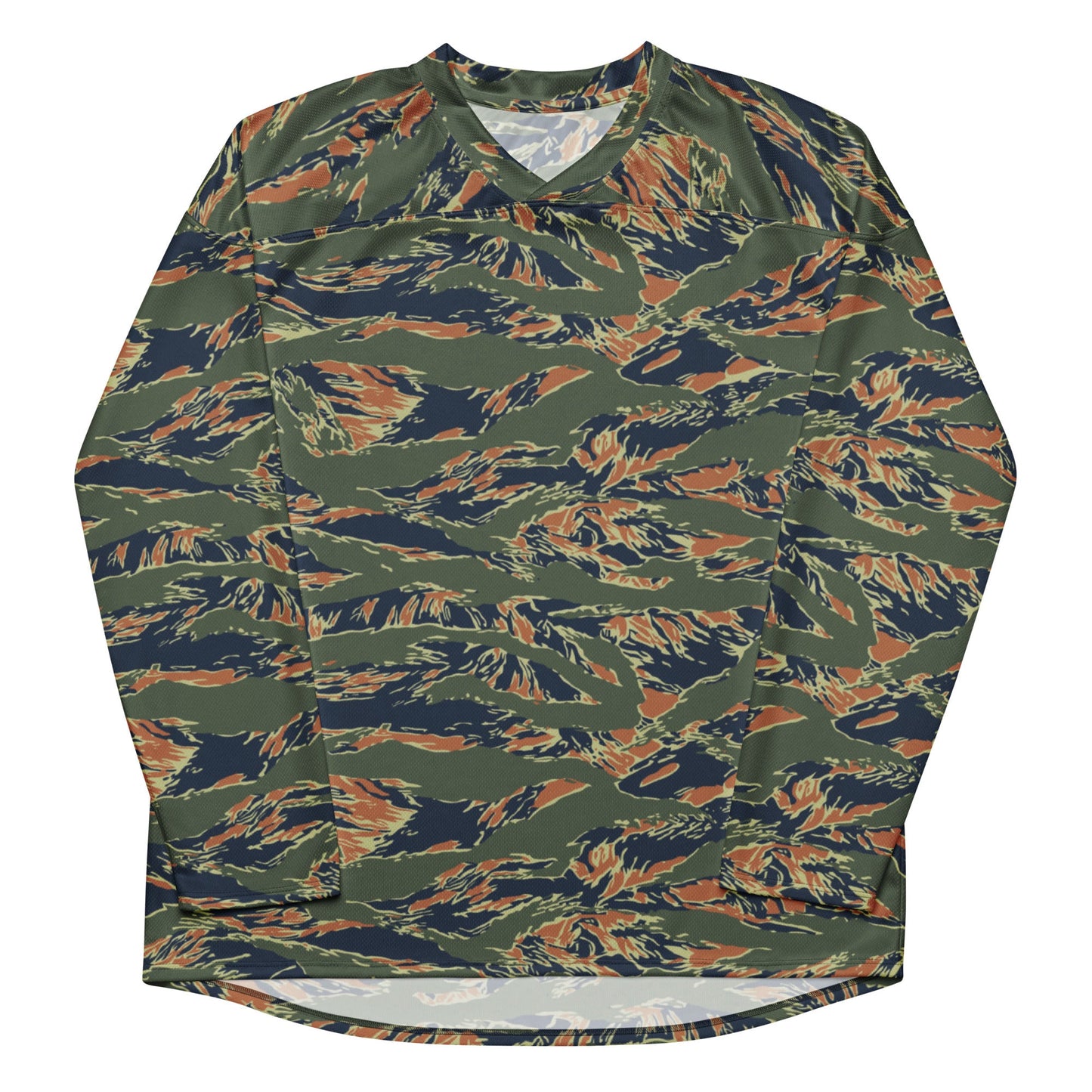 Equador Tiger Stripe Orange CAMO Unisex Hockey Fan Jersey
