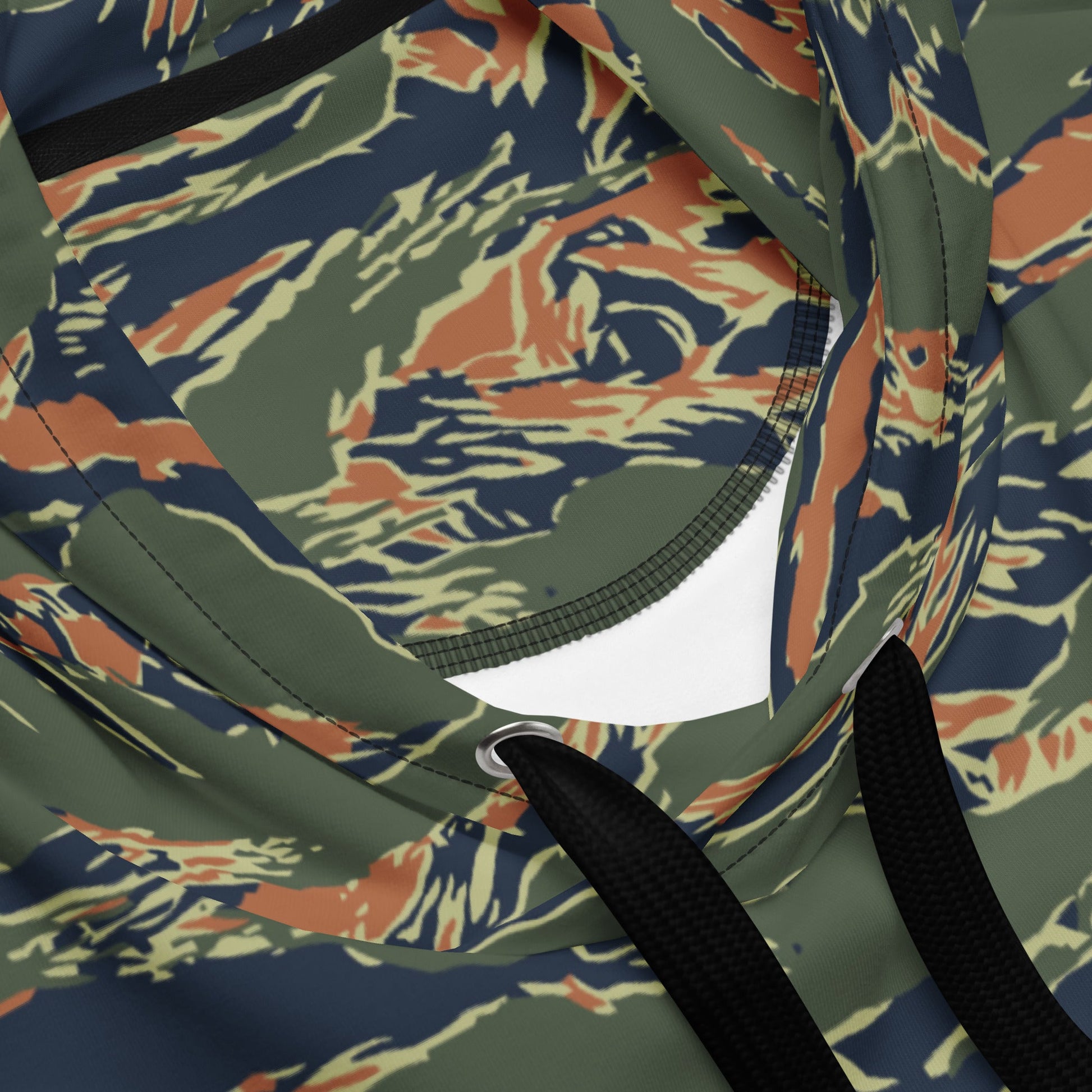 Equador Tiger Stripe Orange CAMO Unisex Hoodie