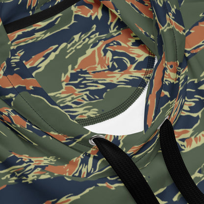 Equador Tiger Stripe Orange CAMO Unisex Hoodie