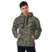 Tiger Stripe Volcanic Ember CAMO Unisex Hoodie - 2XS