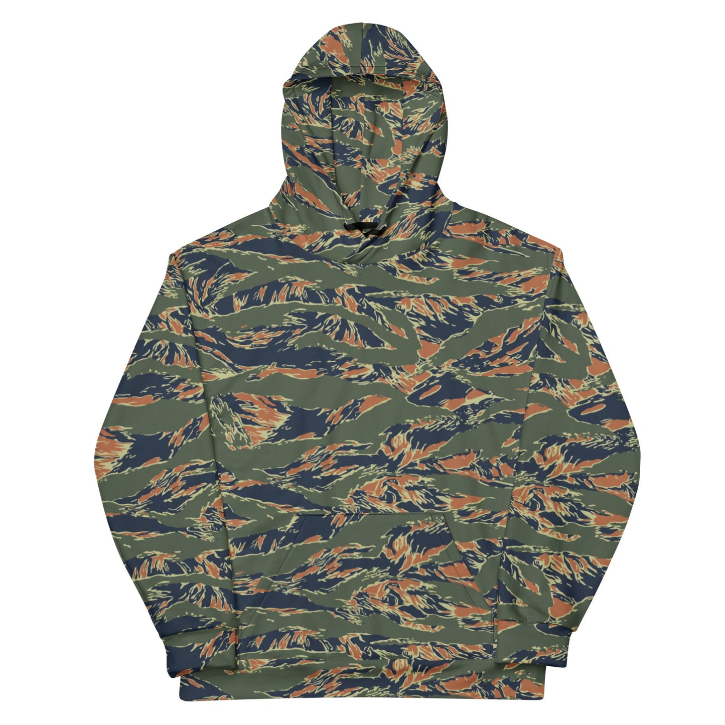 Equador Tiger Stripe Orange CAMO Unisex Hoodie