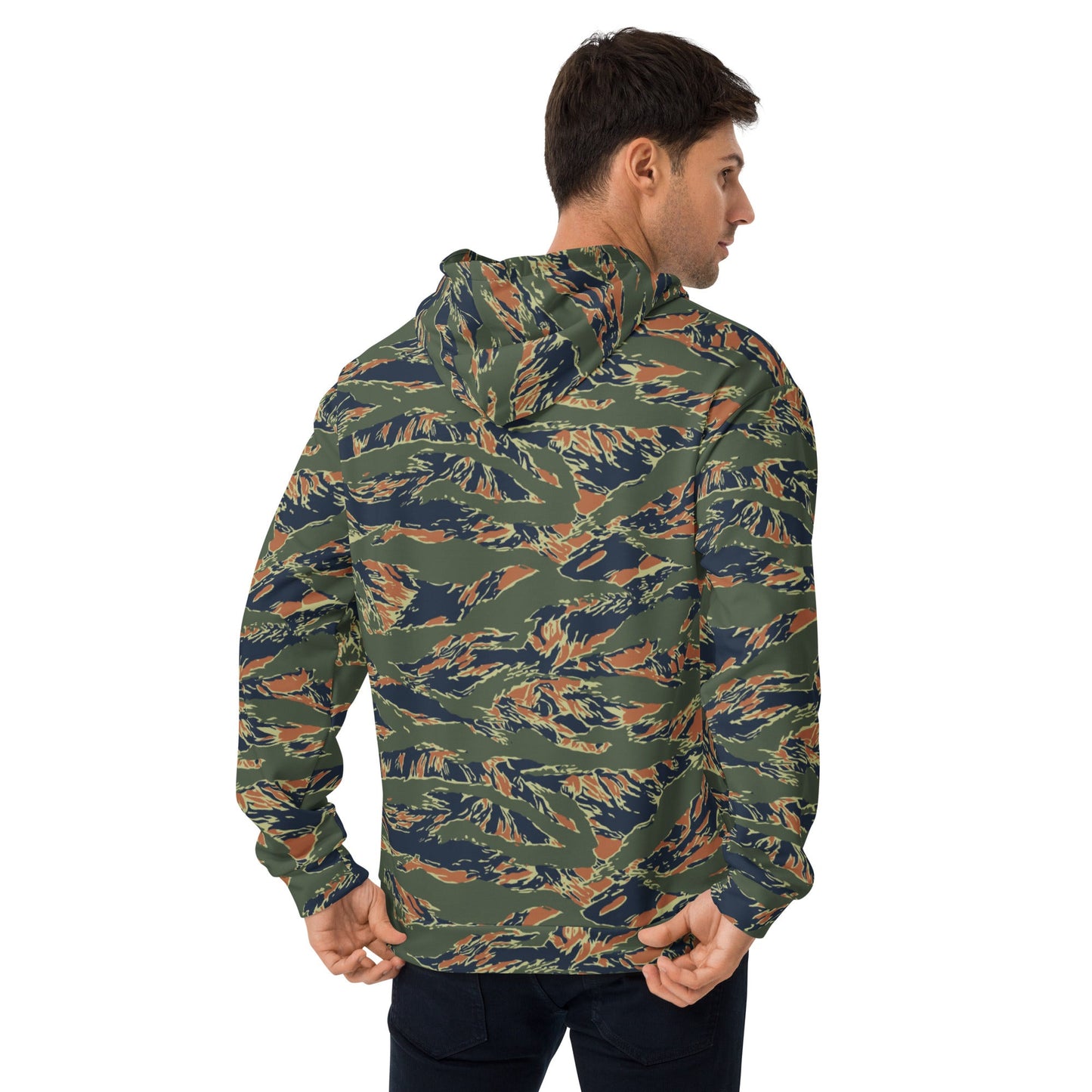 Equador Tiger Stripe Orange CAMO Unisex Hoodie