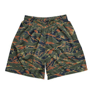 Tiger Stripe Volcanic Ember CAMO Unisex Mesh Shorts - 2XS