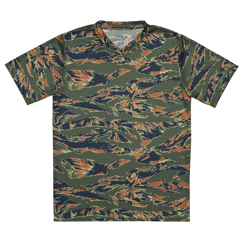 Tiger Stripe Volcanic Ember CAMO Unisex Sports Jersey