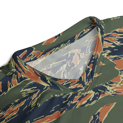 Equador Tiger Stripe Orange CAMO Unisex Sports Jersey