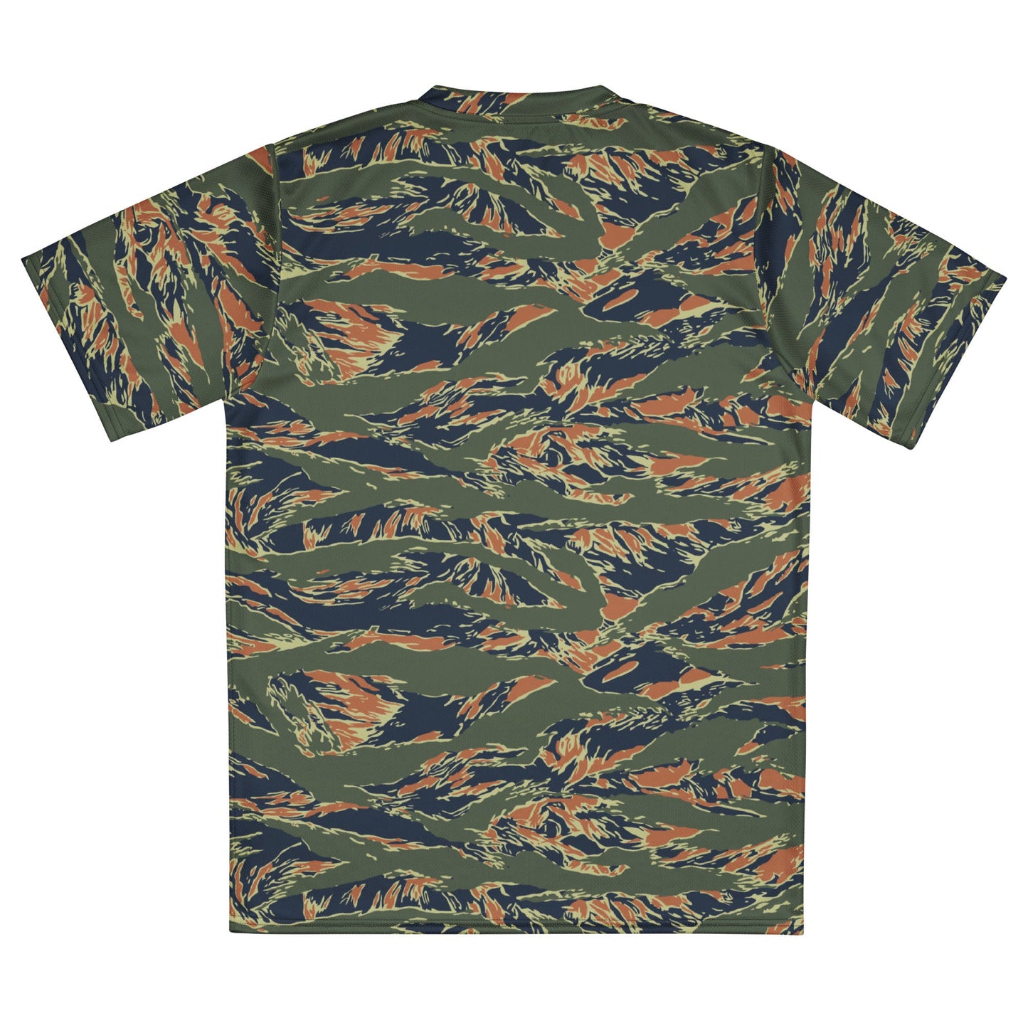 Equador Tiger Stripe Orange CAMO Unisex Sports Jersey