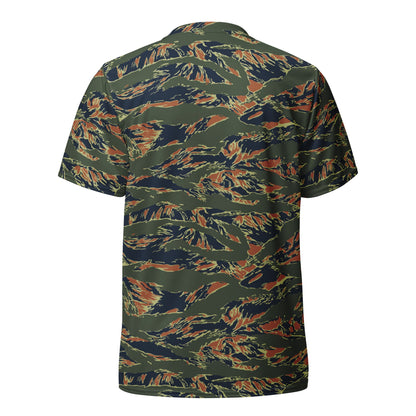 Equador Tiger Stripe Orange CAMO Unisex Sports Jersey