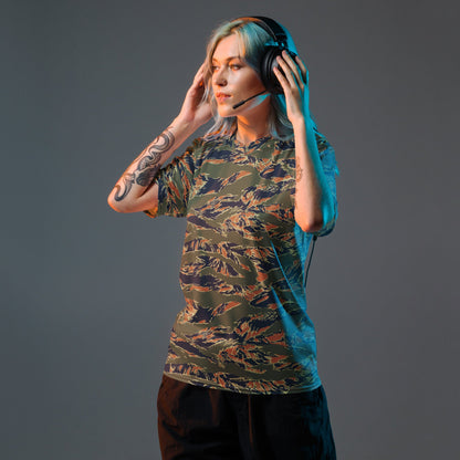 Equador Tiger Stripe Orange CAMO Unisex Sports Jersey