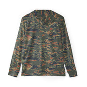 Tiger Stripe Volcanic Ember CAMO Unisex Sports Warmup Hoodie