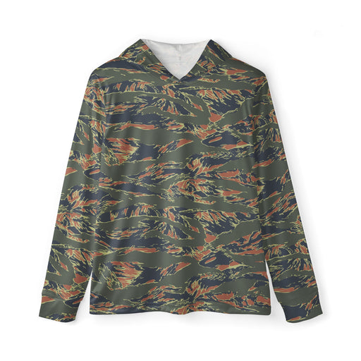 Tiger Stripe Volcanic Ember CAMO Unisex Sports Warmup Hoodie - XS
