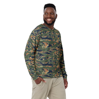 Equador Tiger Stripe Orange CAMO Unisex Sweatshirt