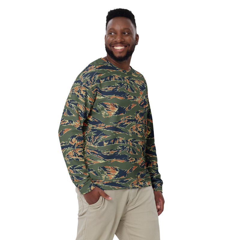 Tiger Stripe Volcanic Ember CAMO Unisex Sweatshirt