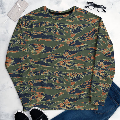 Equador Tiger Stripe Orange CAMO Unisex Sweatshirt