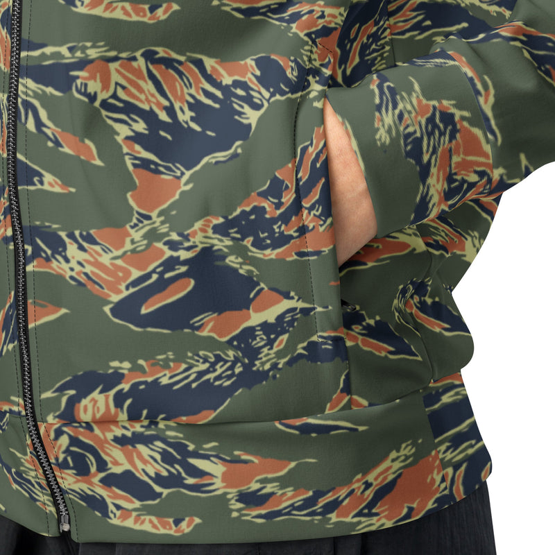 Tiger Stripe Volcanic Ember CAMO Unisex Track Jacket