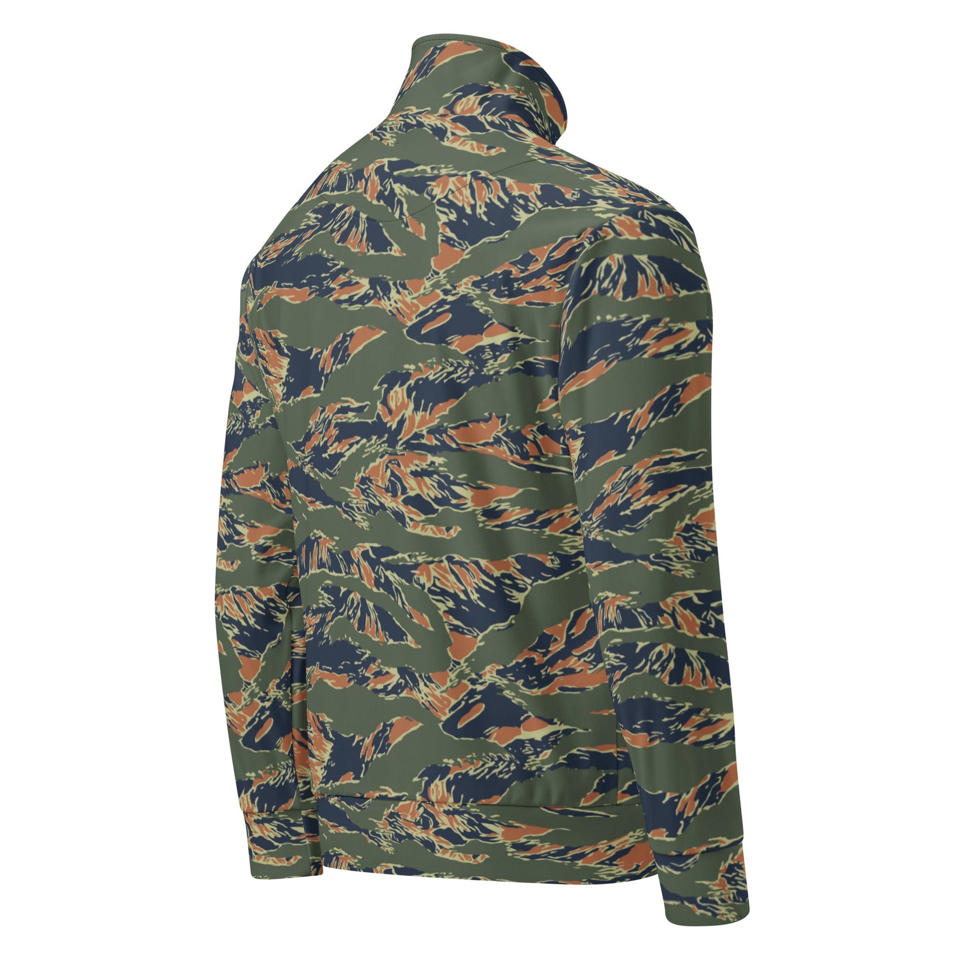 Equador Tiger Stripe Orange CAMO Unisex Track Jacket