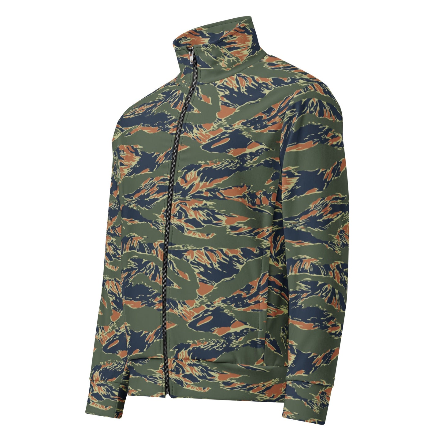 Equador Tiger Stripe Orange CAMO Unisex Track Jacket