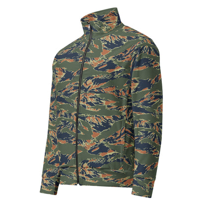 Equador Tiger Stripe Orange CAMO Unisex Track Jacket