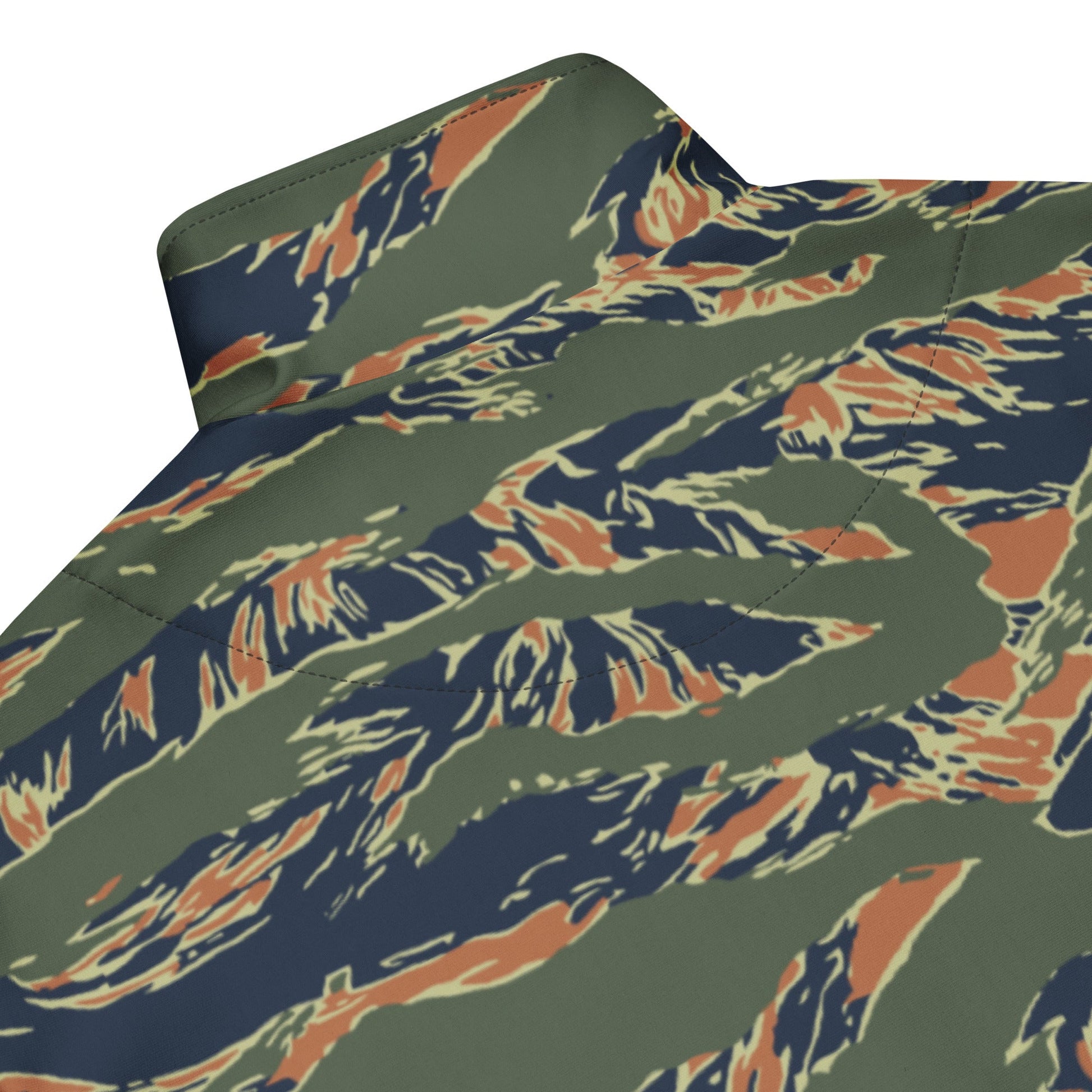 Equador Tiger Stripe Orange CAMO Unisex Track Jacket