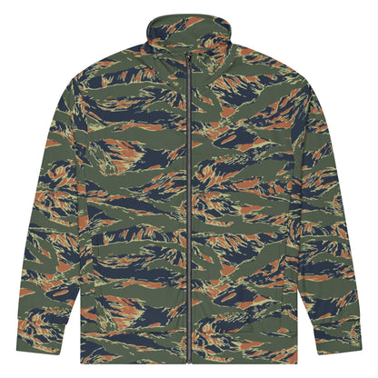 Equador Tiger Stripe Orange CAMO Unisex Track Jacket
