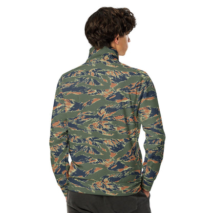 Equador Tiger Stripe Orange CAMO Unisex Track Jacket