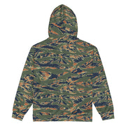 Tiger Stripe Volcanic Ember CAMO Unisex Zip Hoodie