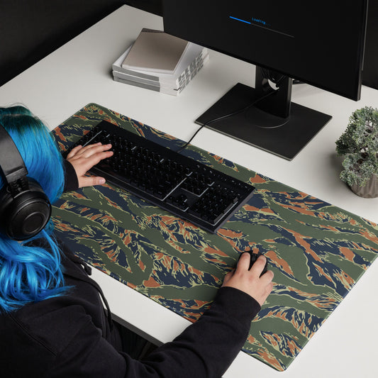 Equador Tiger Stripe Orange CAMO Universal Large Desk Pad