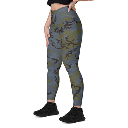 ERDL Black Forest CAMO Leggings with pockets - Womens With Pockets