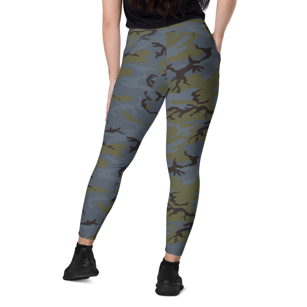 ERDL Black Forest CAMO Leggings with pockets - Womens With Pockets