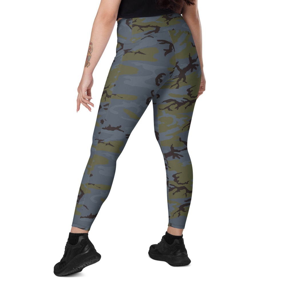 ERDL Black Forest CAMO Leggings with pockets - Womens With Pockets