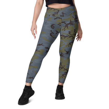 ERDL Black Forest CAMO Leggings with pockets - Womens With Pockets