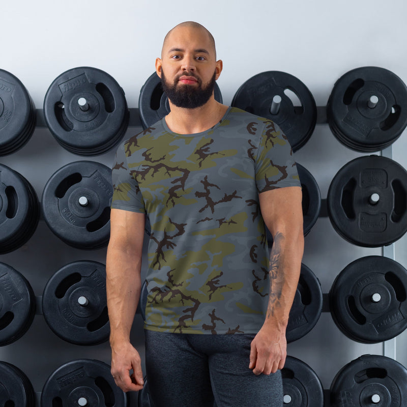 ERDL Black Forest CAMO Mens Athletic T-Shirt - XS - Shirt