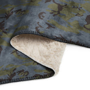 ERDL Black Forest CAMO Sherpa Blanket