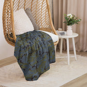 ERDL Black Forest CAMO Sherpa Blanket