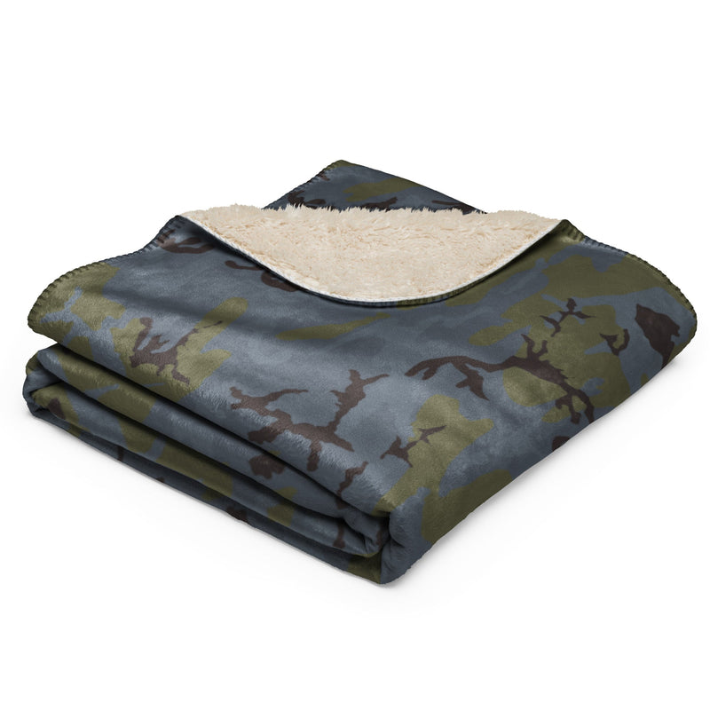 ERDL Black Forest CAMO Sherpa Blanket