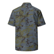 ERDL Black Forest CAMO Unisex Short-Sleeve Button Shirt - Button-Up