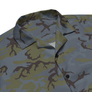 ERDL Black Forest CAMO Unisex Short-Sleeve Button Shirt - Button-Up