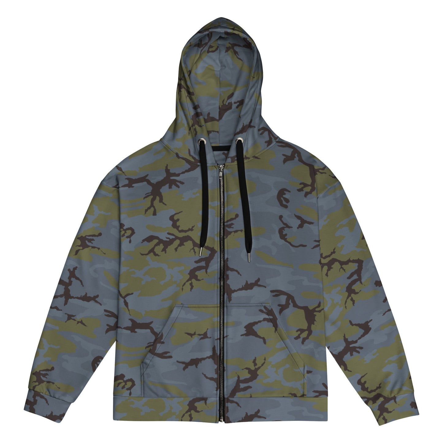 ERDL Black Forest CAMO Unisex zip hoodie - 2XS - Zip Hoodies