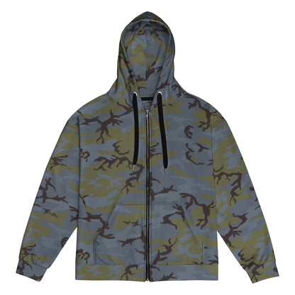ERDL Black Forest CAMO Unisex zip hoodie - 2XS - Zip Hoodies