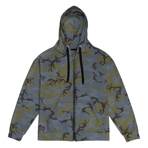 ERDL Black Forest CAMO Unisex Zip Hoodie - 2XS