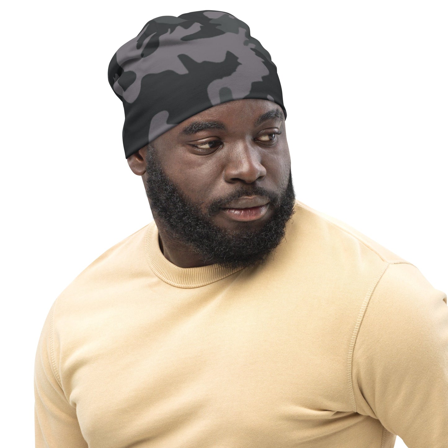 ERDL Black Urban CAMO Beanie