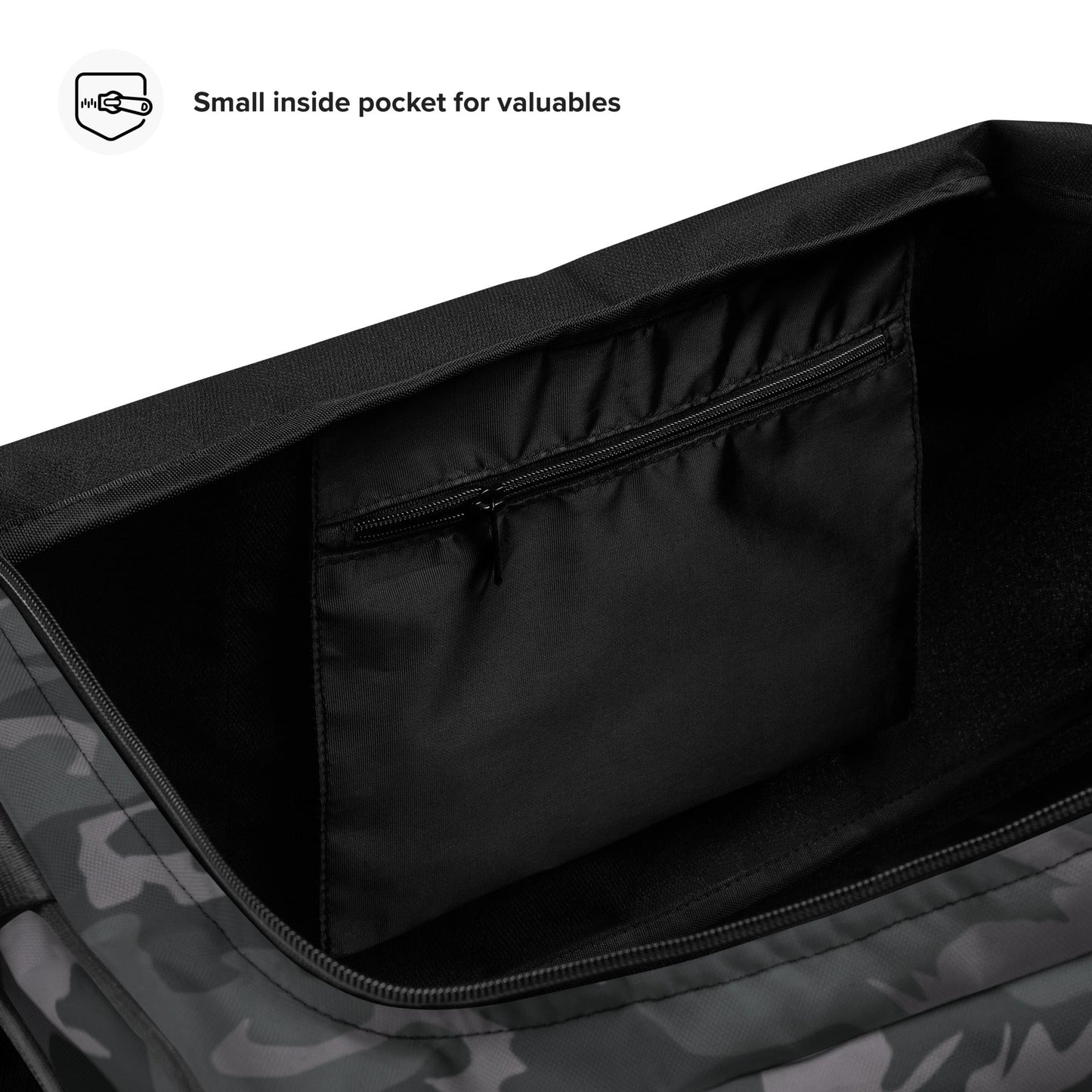 ERDL Black Urban CAMO Duffle Bag