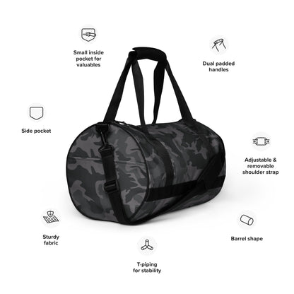 ERDL Black Urban CAMO gym bag - Gym Bags