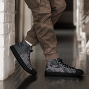 ERDL Black Urban CAMO Mens High-Top Canvas Shoes