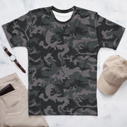 ERDL Black Urban CAMO Mens T-Shirt - XS